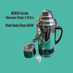 Sunda Vacuum Flask 3.2ltrs at *Ksh 2500* Steel Body Glass Refill.