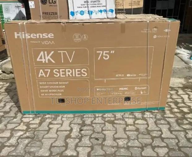 Tv!! Hisense 75" Tv