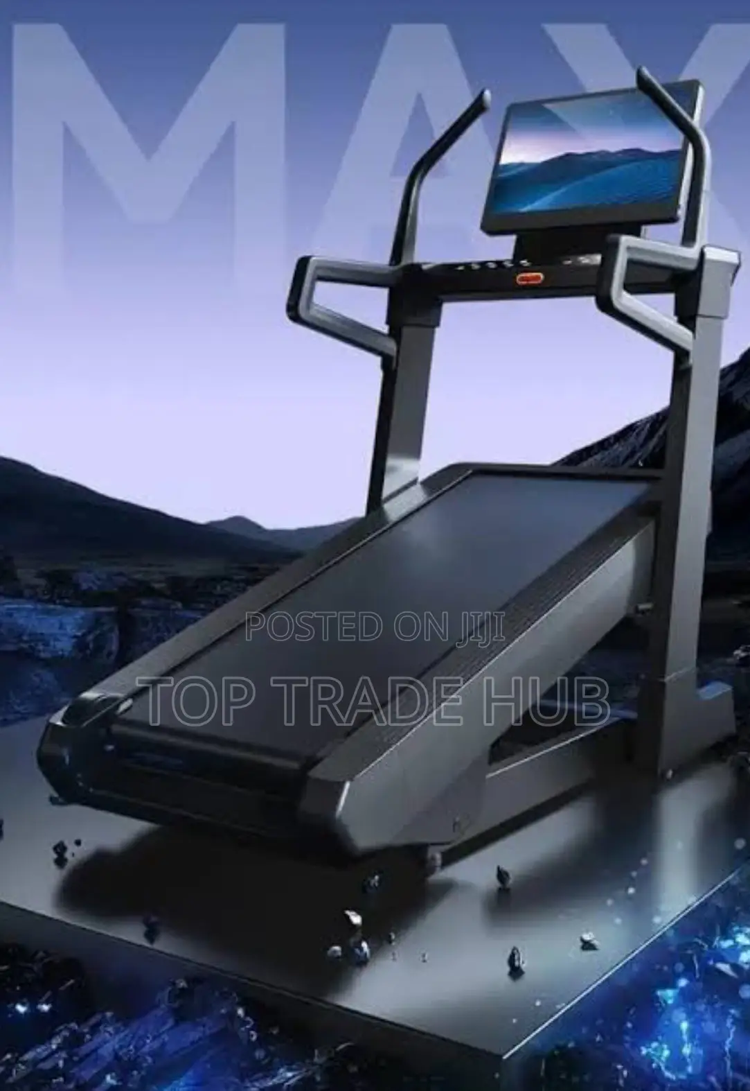 Smart Polaris Marathon Treadmill With 21.5" Tft Led Display