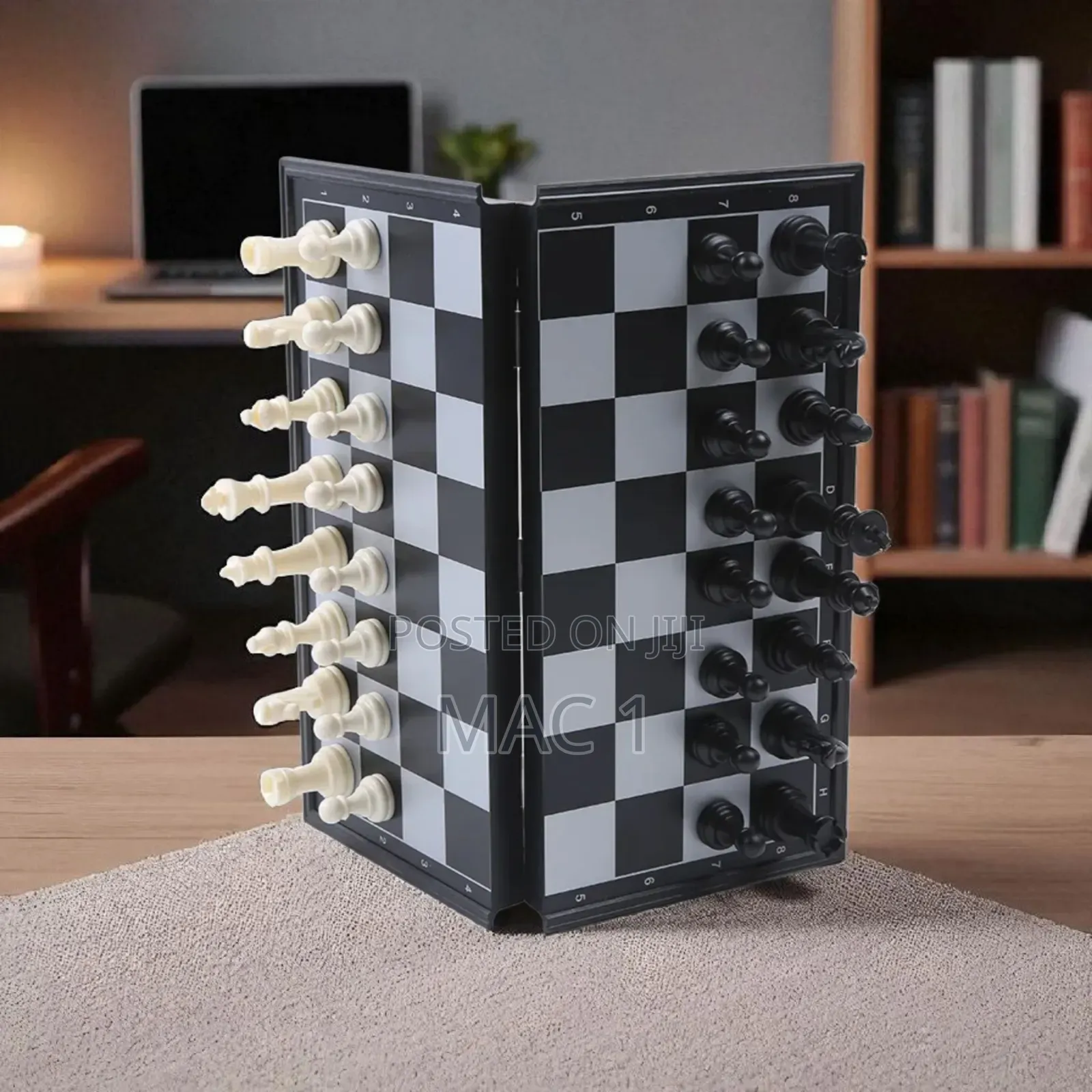 Premium Chess Boards Black and White Magnetic Chess Board