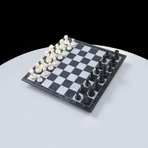 Premium Chess Boards Black and White Magnetic Chess Board