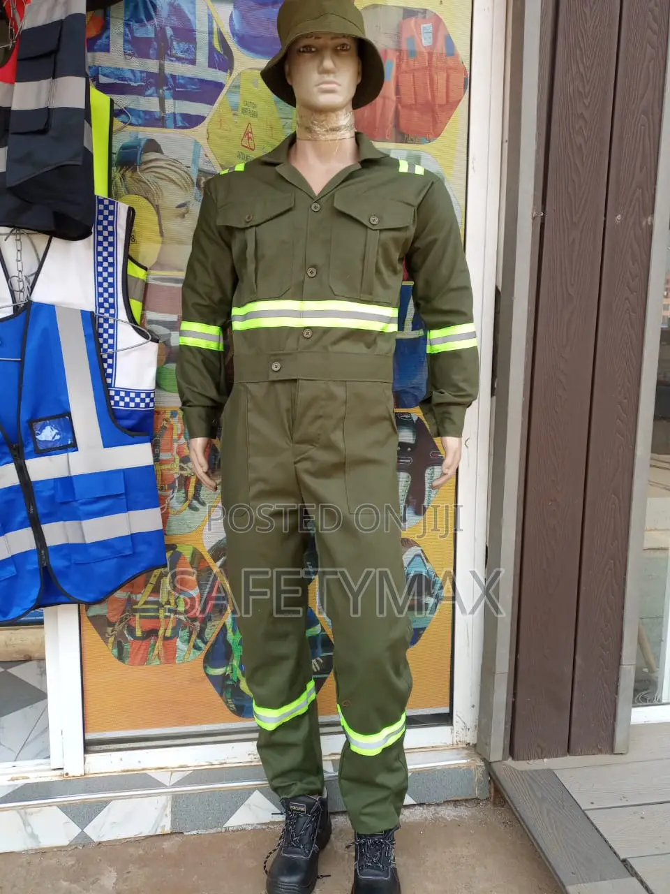 High Visibility Reflective Overalls-durable Safety Workwear