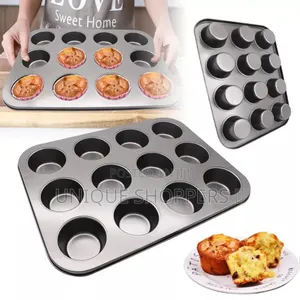 Km12 Black Queen Cake Tray 12pc Cake Mould