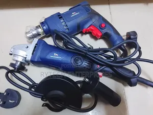 950w Angle Grinder+ 500w Maxmech Drill Combo