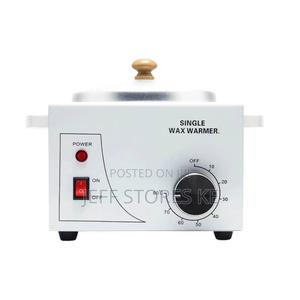 White Single Wax Pot - main view