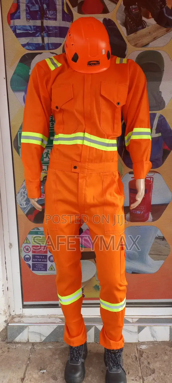Reflective Orange Overall