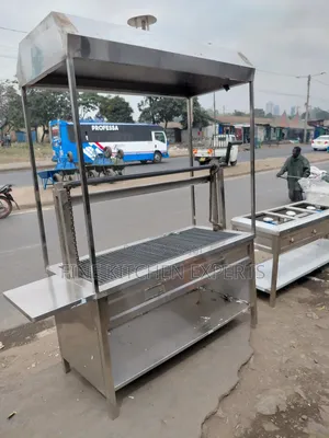 Meat Grill With Chimney