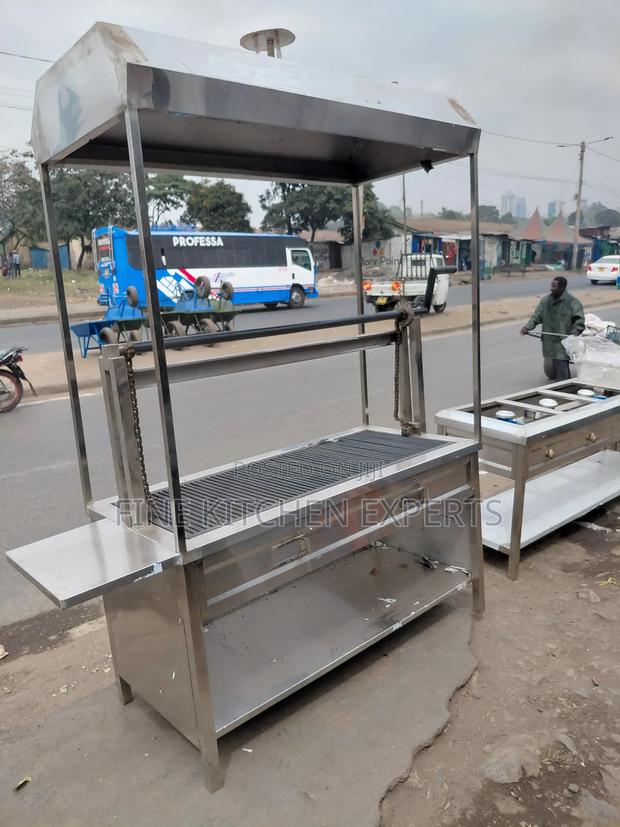 Meat Grill With Chimney