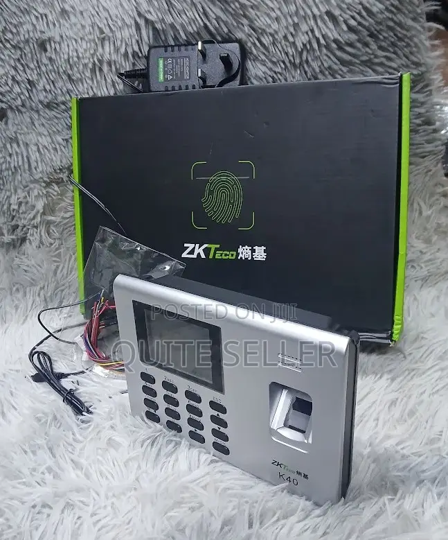 New Zkteco K40 Biometric Time Attendance Terminal W/ Fingerprint Id