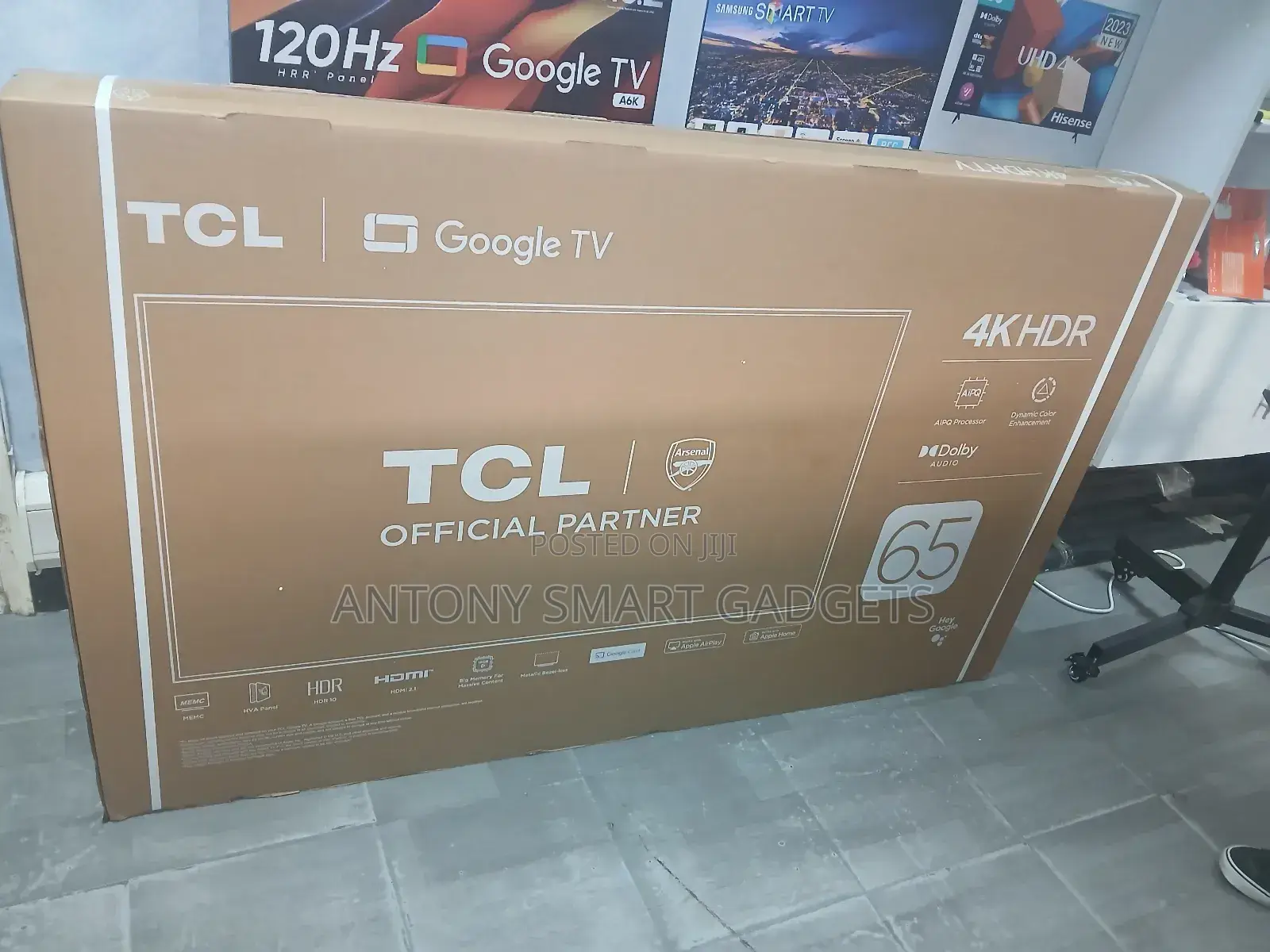 TCL 65v6c 65 Inch Uhd Google Smart Tv New Model 2025
