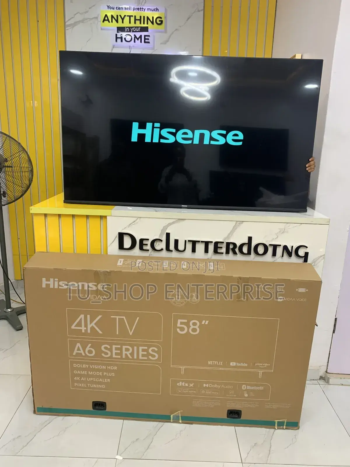 Tv! Hisense 58 Inches