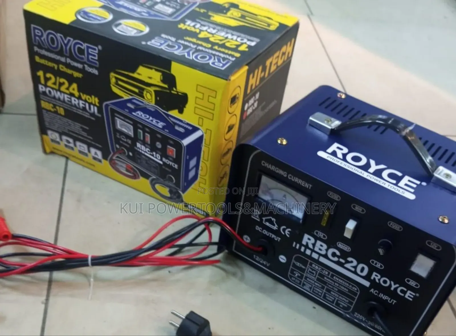 Royce Battery Charger 12/24v / RBC 20