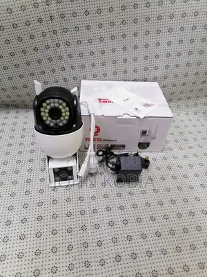 Smart Net Camera – Full Hd Outdoor PTZ Camera (White Body, Dual Lens)