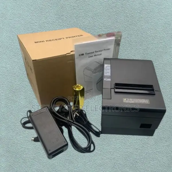 80mm Usb Pos Thermal Receipt Printer Ideal for Cashier Counters