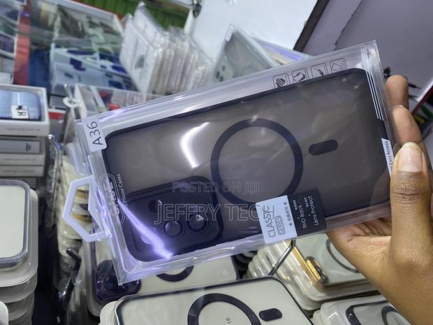 Nwerdf Amsung Galaxy A36 5g Translucent Matte Magsafe Case - main view