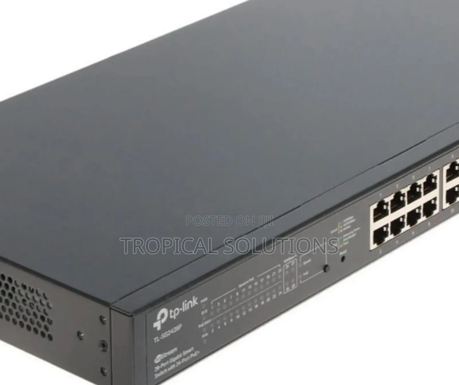 Tp-Link 28-Port 1000mbps Jetstream Gigabit Switch 24-Port Poe