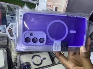 Cwerty Translucent Magsafe Case for Samsung Galaxy A55 5g - thumbnail 2