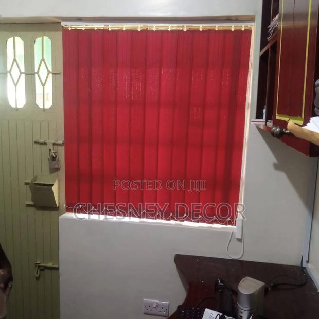 Trendy Blue Bold  Window Blinds - main view