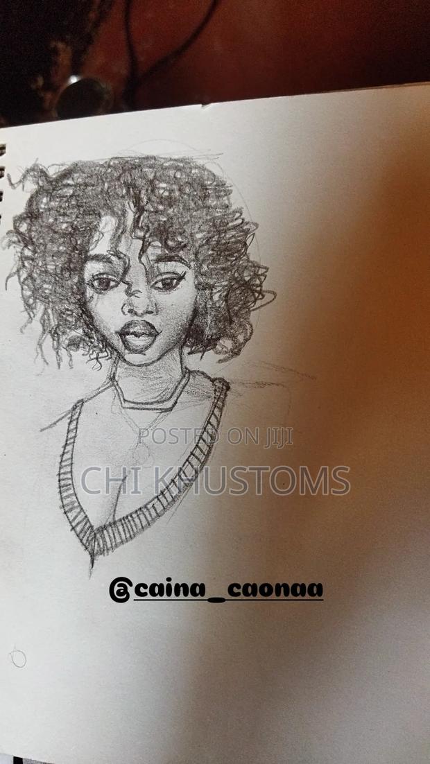Pencil and Charcoal Portraits - thumbnail 13