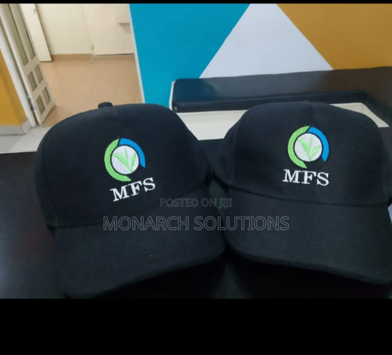 Caps Orugubal/ Kofias With Logo