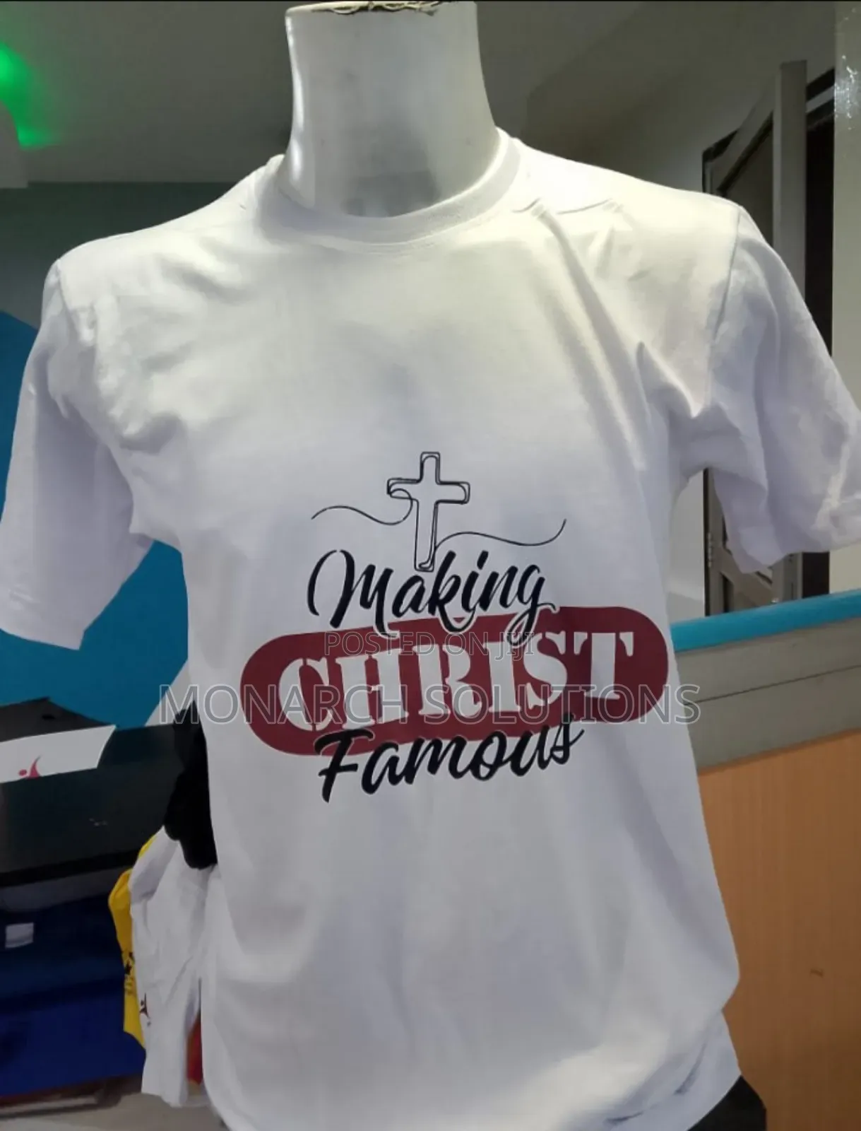 Christ Tshirts for Youths in Church