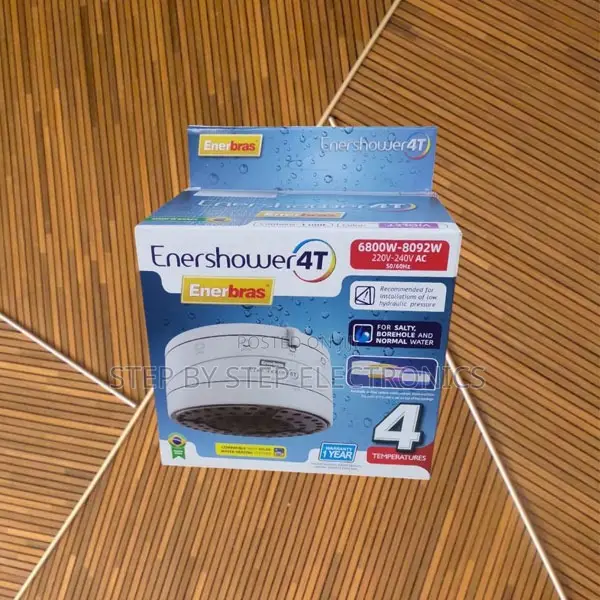 Quick Heating 4 Temps 4t Enerbras Enershower Instant Hot Shower Head