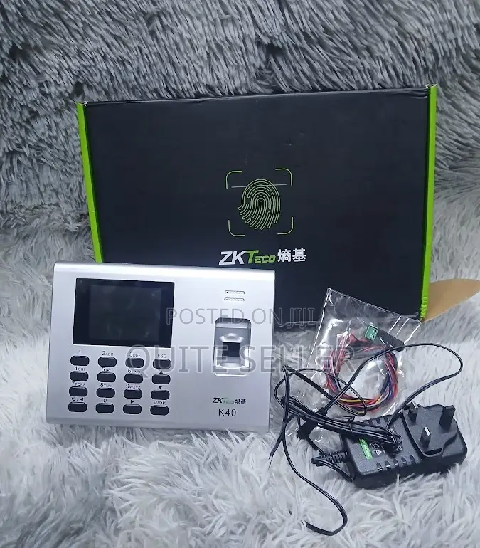 New Zk Teco Zkteco K40 Fingerprint Time Attendance (2000 Without Ssr )