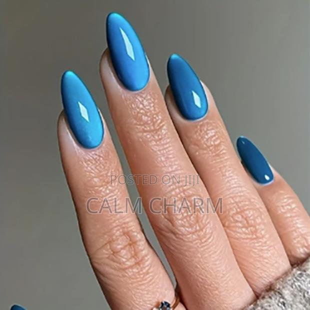 24-30pcs Cat Eye Gel Press-on Nails - thumbnail 7