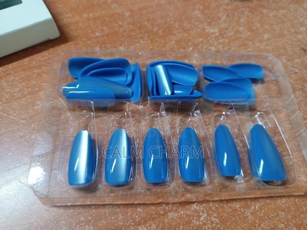 24-30pcs Cat Eye Gel Press-on Nails - thumbnail 8