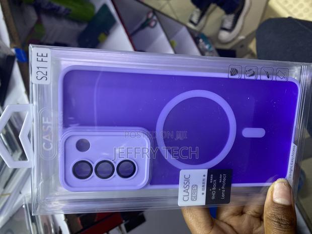 Shokie Samsung Galaxy S21 Fe Case Magnetic Translucent Matte - main view