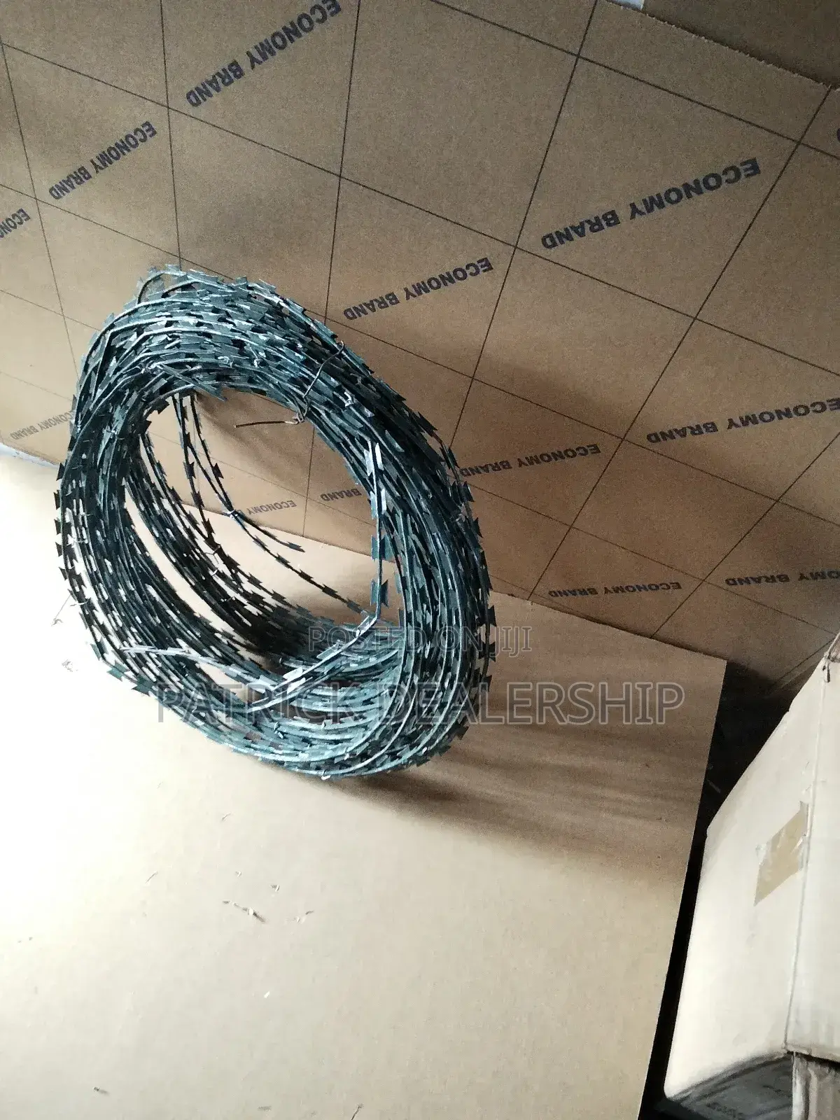 Heavy Duty Green Razor Wire