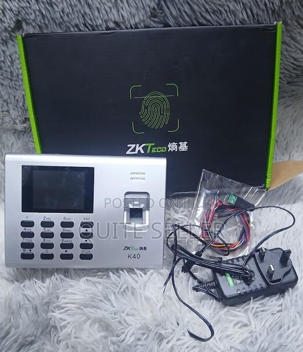 Zkteco K40 Biometric Fingerprint Easy Navigation & Information Display - main view