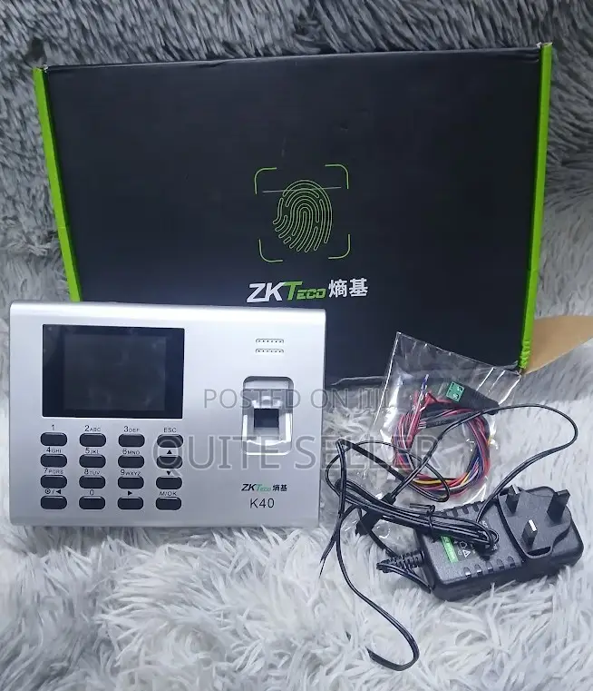 Zkteco K40 Biometric Fingerprint Easy Navigation & Information Display