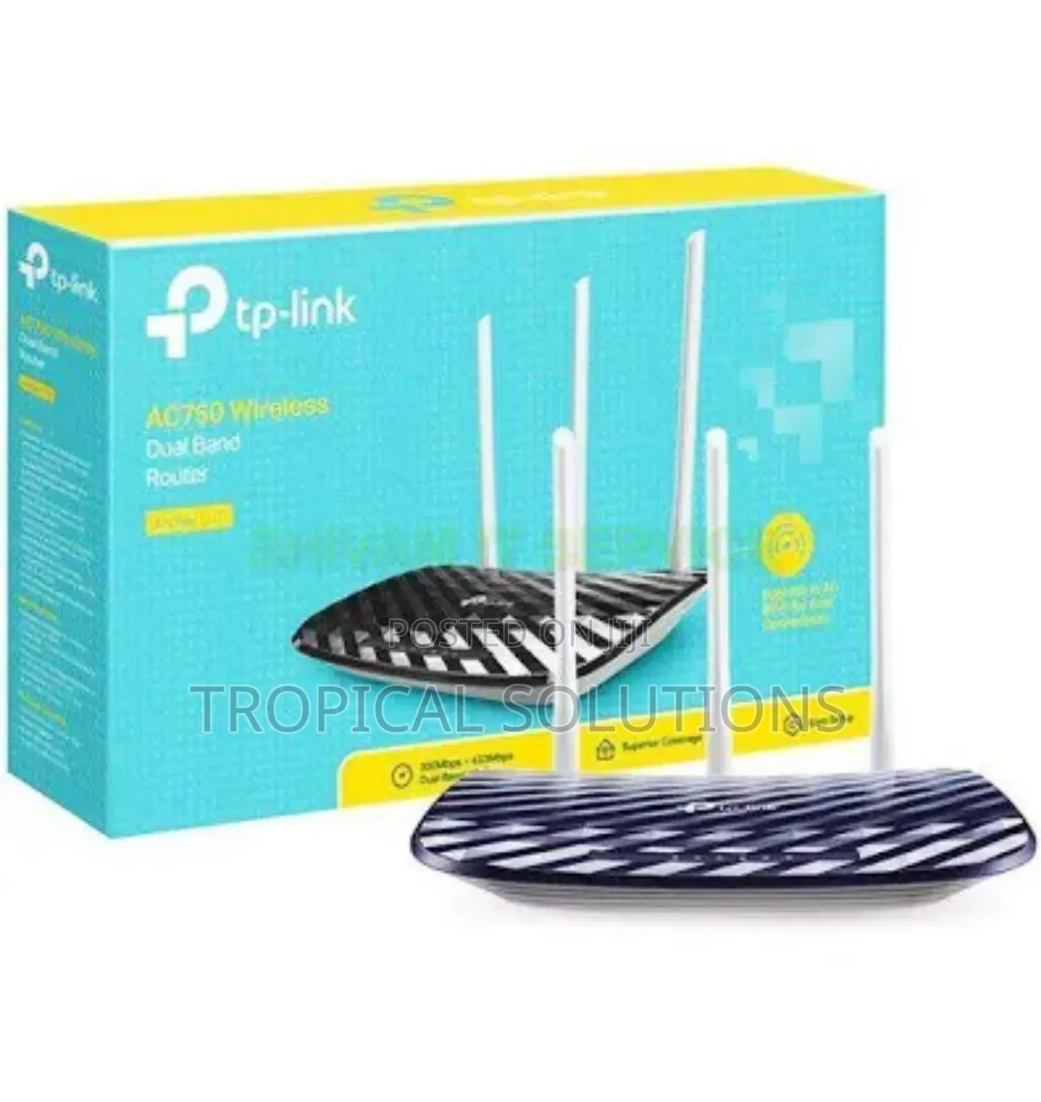 Tp-Link Ac750 Wireless Tl-Archer C20 Dual Band Riuter
