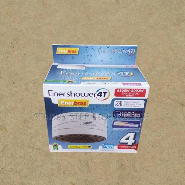Enershower 4t Instant Shower Head With Four Adjustable Temp Settings