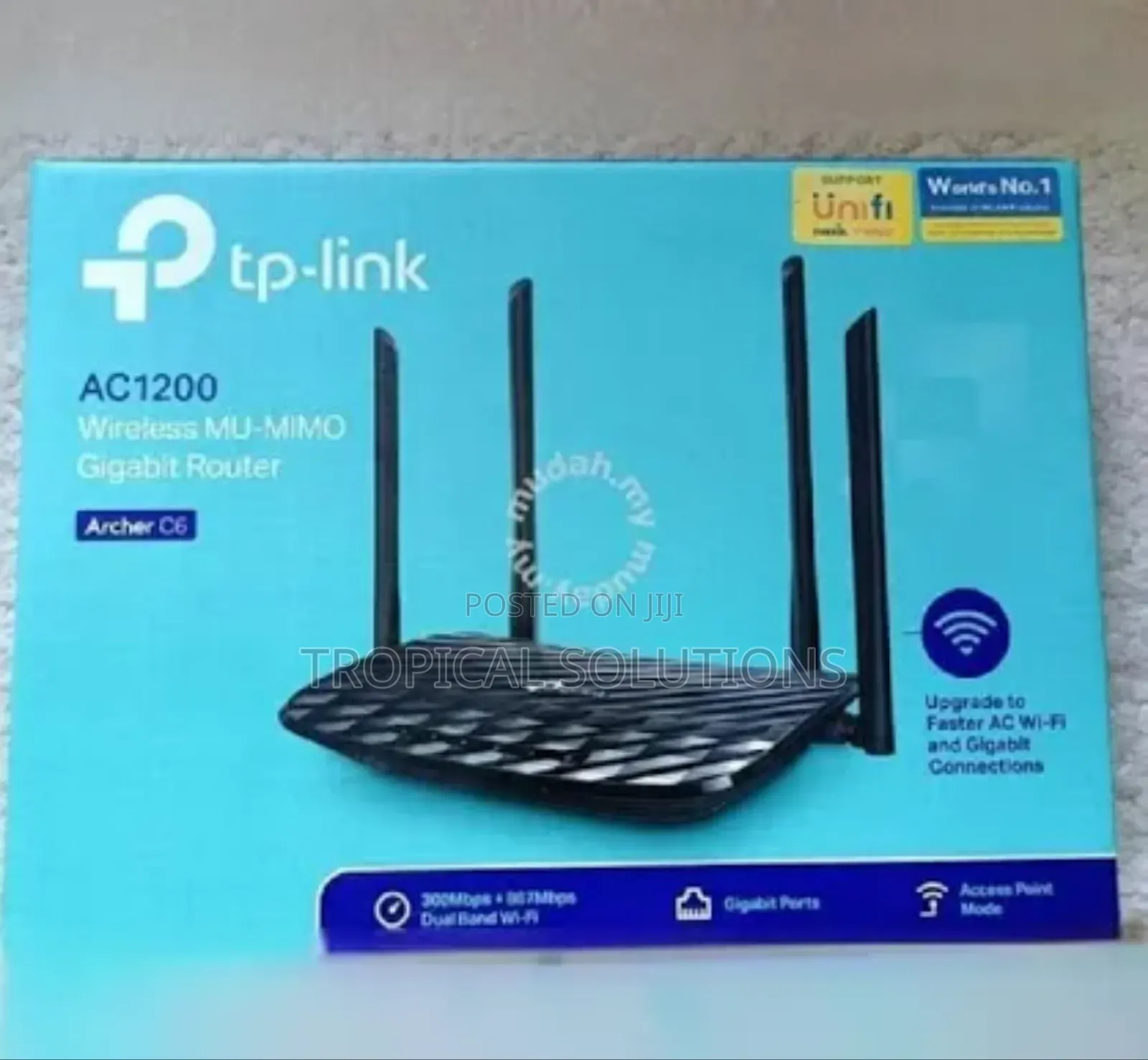 Tp-Link Ac1200 Wireless Mu-Mimo Tl Archer C6 Gigabit Router