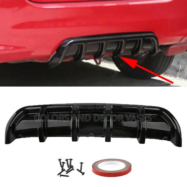 Universal Car Rear Bumper Diffuser/Rear Bumper Spoiler Lip