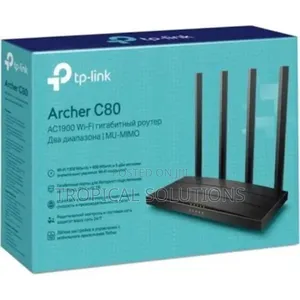 Tp-Linkac1900 Wirelesstl-Archerc80 Mu-Mimo Wifi 5 Router Tl-Archer C80