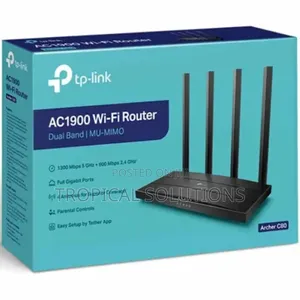 Tp-Linkac1900 Wirelesstl-Archerc80 Mu-Mimo Wifi 5 Router Tl-Archer C80