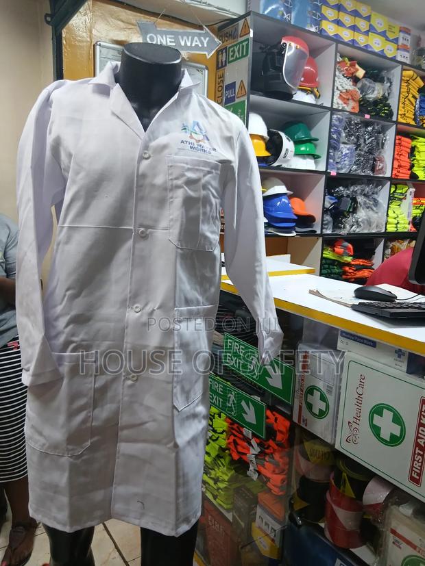 Professional White Coats Plus Branding - main view