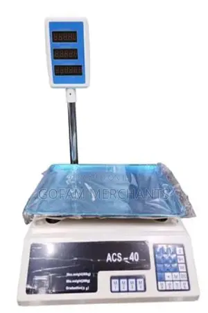 Acs-40 40kg Counter Scales (With Arm)