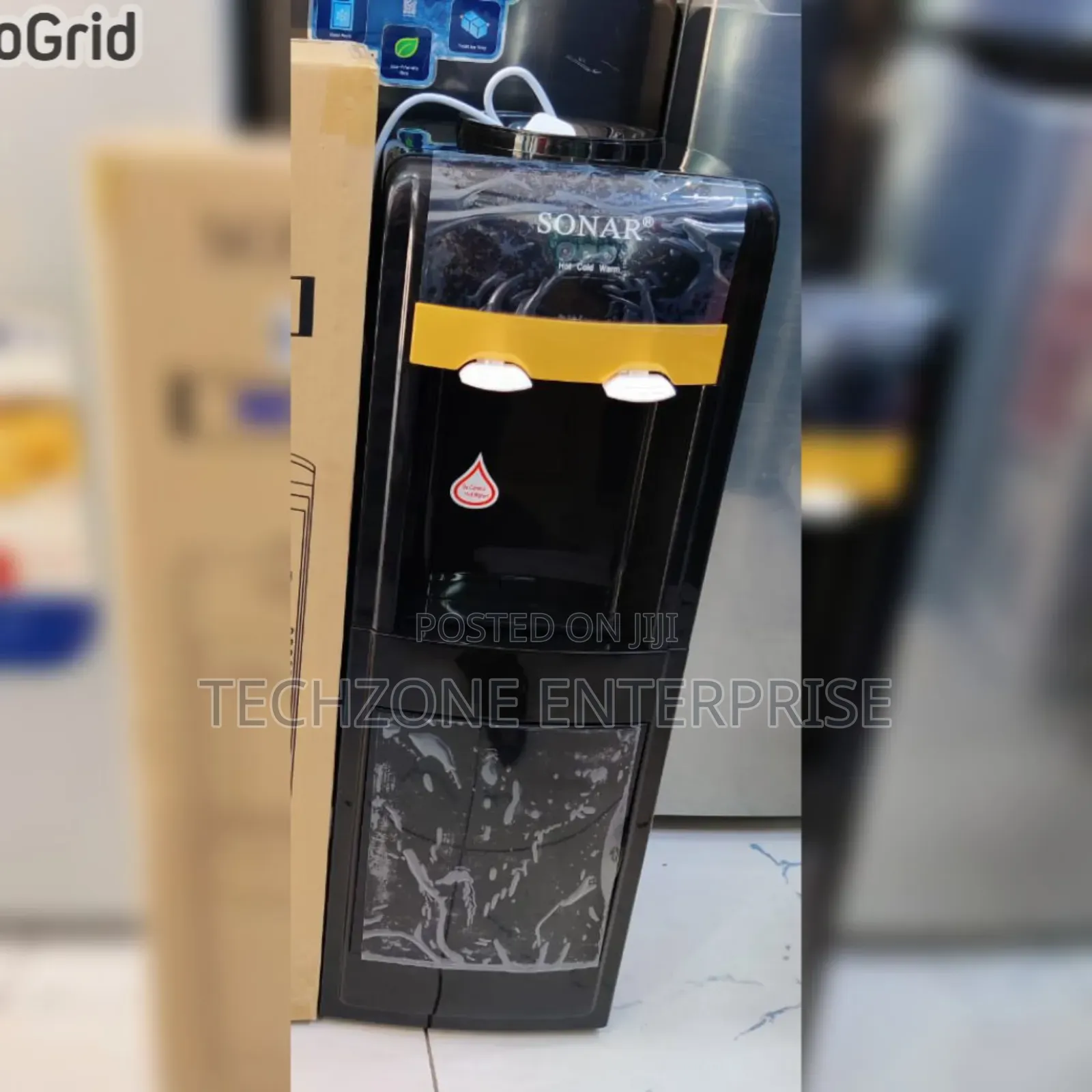 Sonar Hot Cold 2 Taps Quality Standing Water Dispenser 