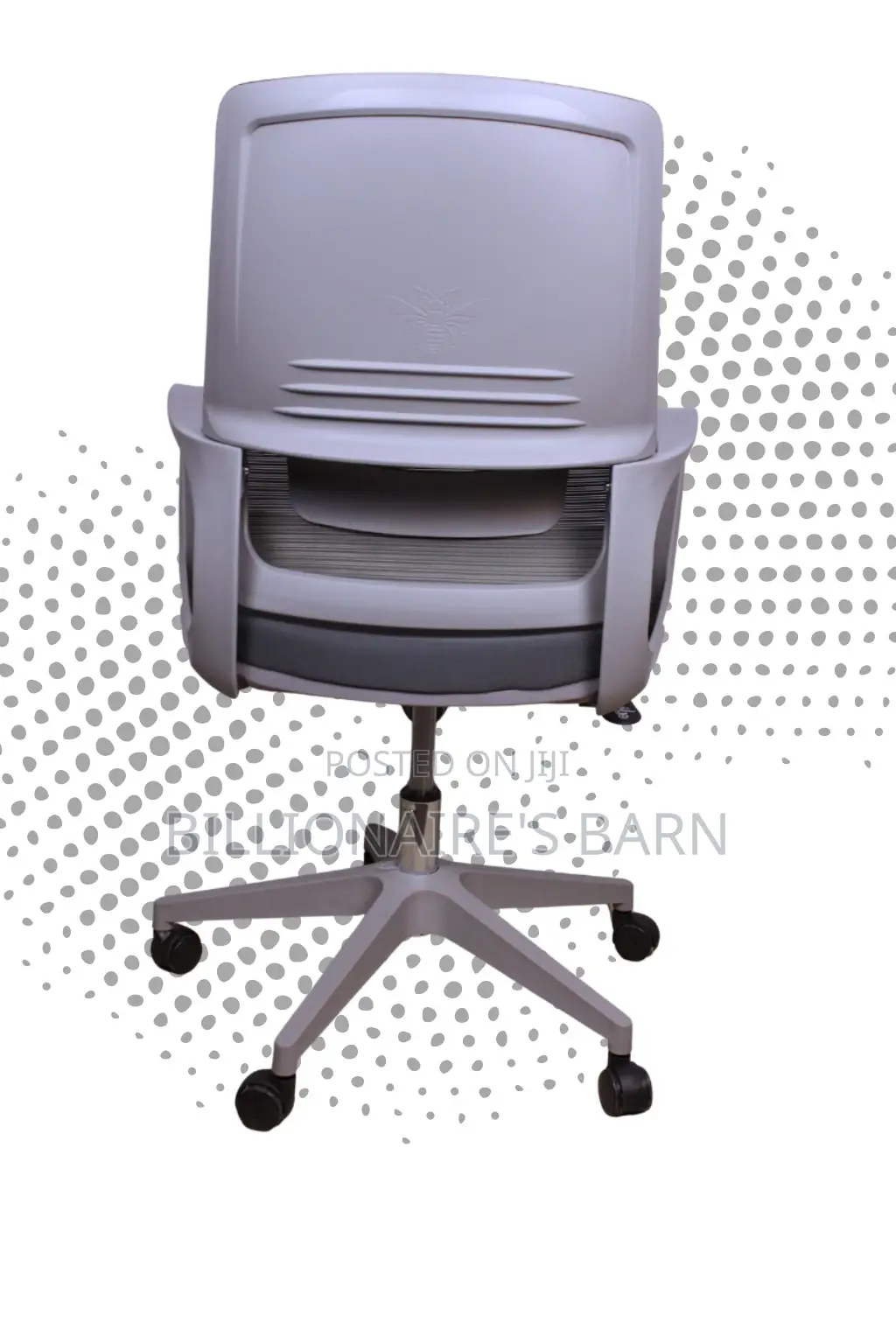 Pro-Grade Grey Ergonomic Mesh Office Chair | Adjustable Height