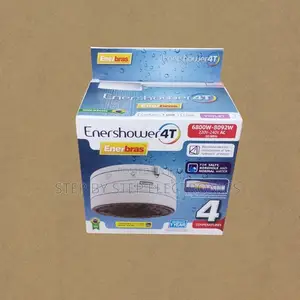 Enershower 4t Instant Electric Shower Head for Normal Salty/Hard Water