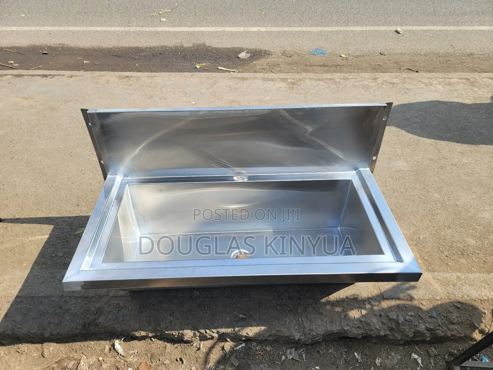 Wall Stainless Steel Scrub Sink (Ss Hospital Scrub Sink): 