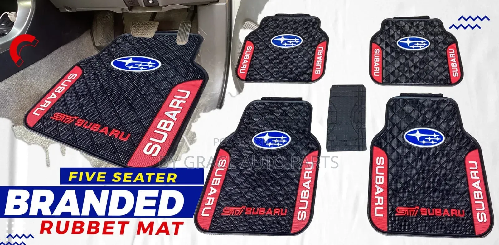 Best Subaru Branded Rubber Mats.