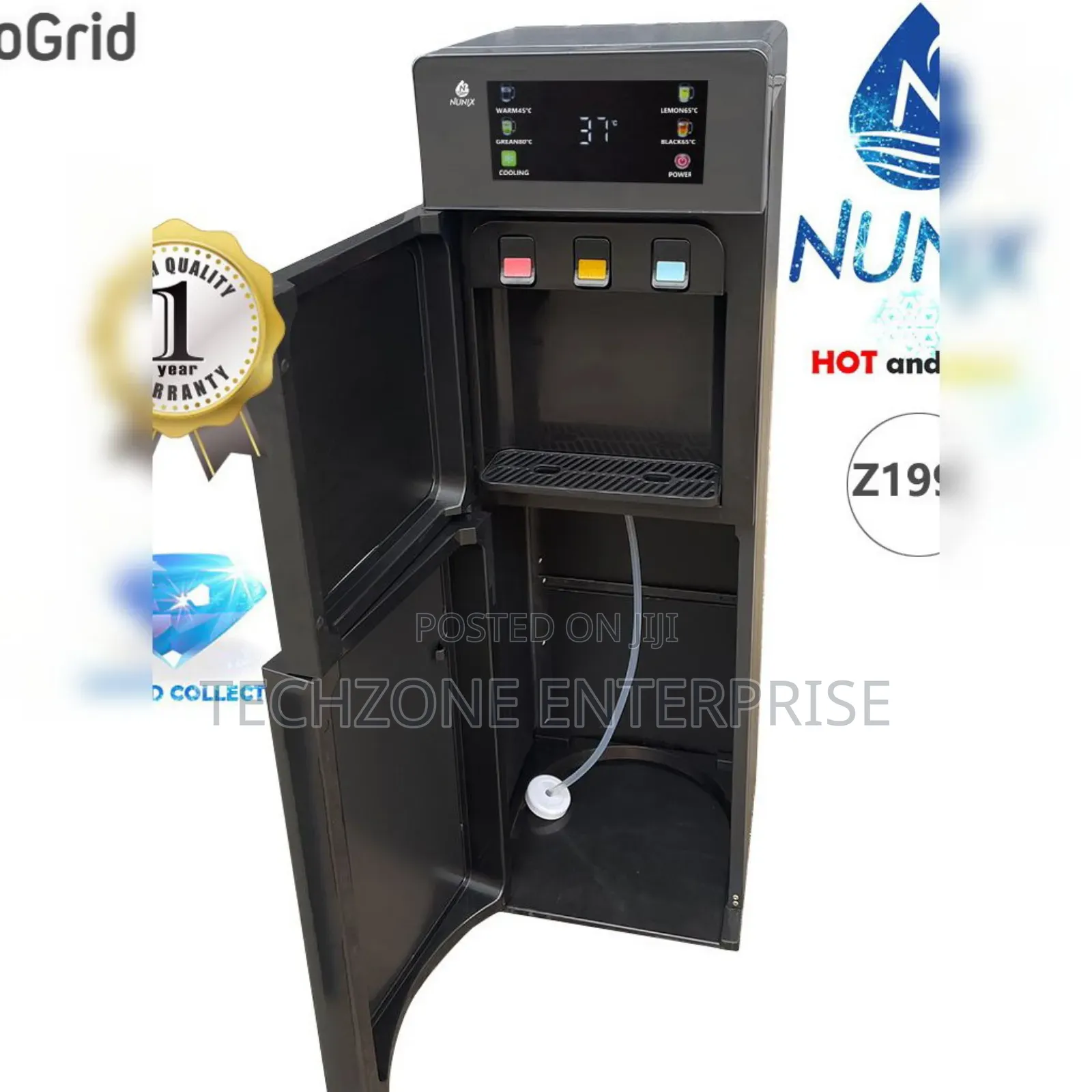 Nunix Z199c, Hot Normal Cold Water Dispenser Touch Panel 