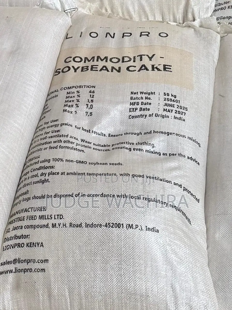 Soybean Meal (Sbm) for Animal Feed