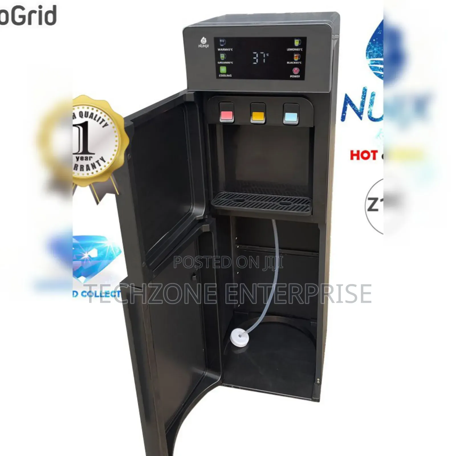 Nunix Z199c Cold, Hot Normal Water Dispenser Overheat Protection,