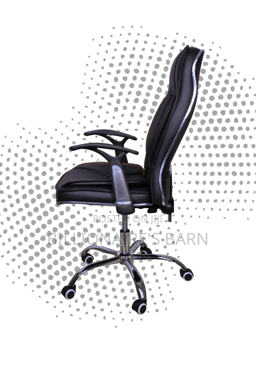 Executive Leather Office Chair | New Arrival Padded Armrests